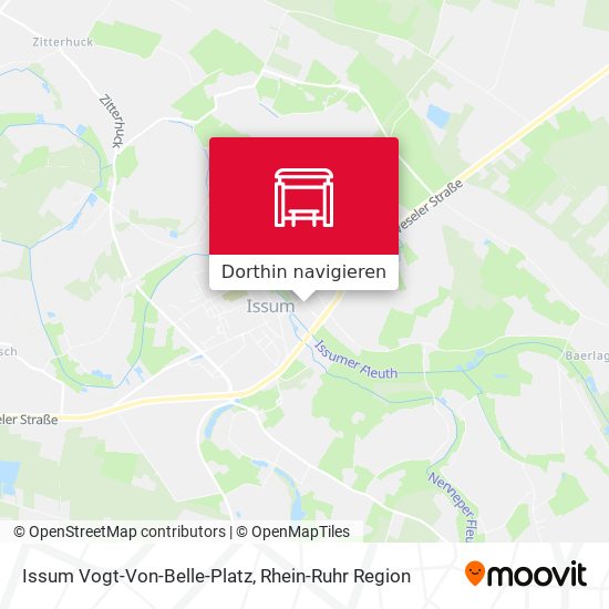 Issum Vogt-Von-Belle-Platz Karte