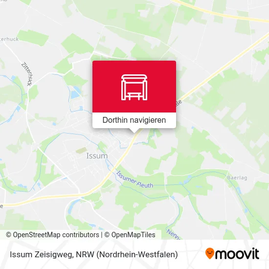 Issum Zeisigweg Karte