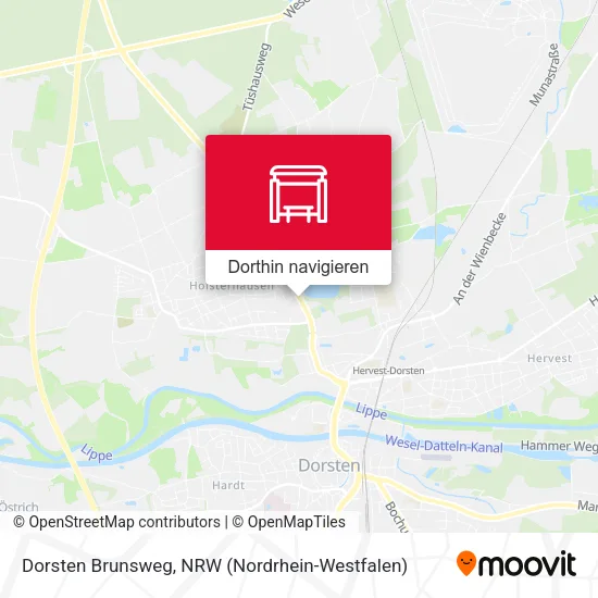 Dorsten Brunsweg Karte