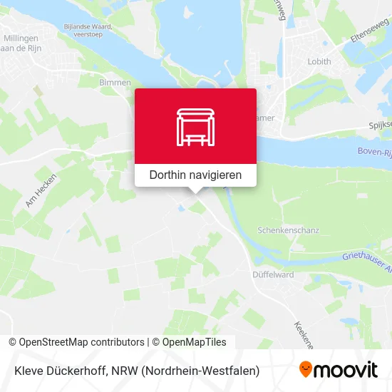 Kleve Dückerhoff Karte