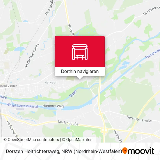 Dorsten Holtrichtersweg Karte