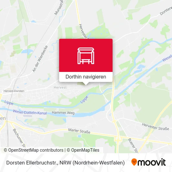 Dorsten Ellerbruchstr. Karte