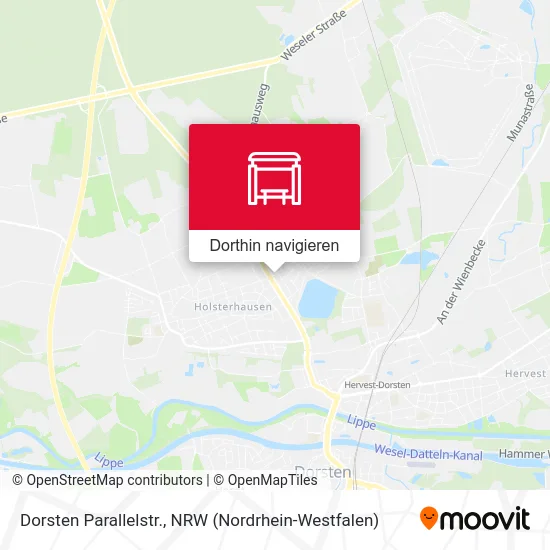 Dorsten Parallelstr. Karte
