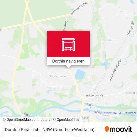 Dorsten Parallelstr. Karte