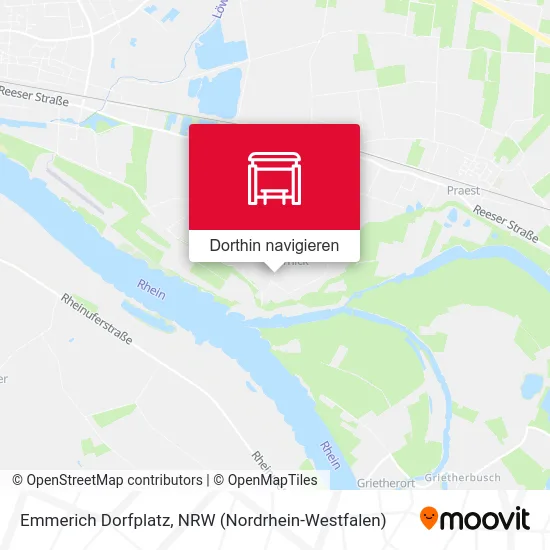 Emmerich Dorfplatz Karte