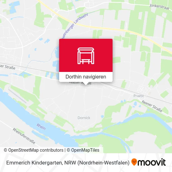 Emmerich Kindergarten Karte