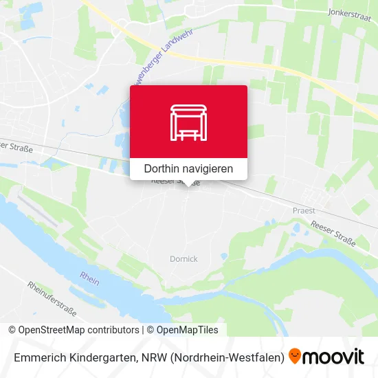 Emmerich Kindergarten Karte