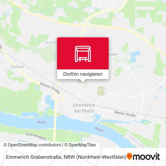 Emmerich Grabenstraße Karte