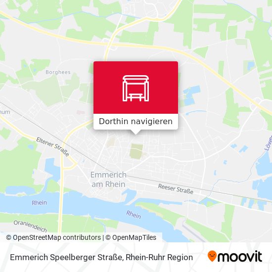 Emmerich Speelberger Straße Karte