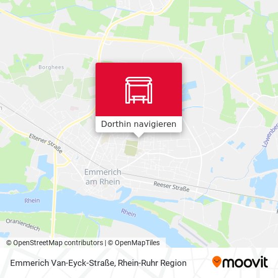 Emmerich Van-Eyck-Straße Karte