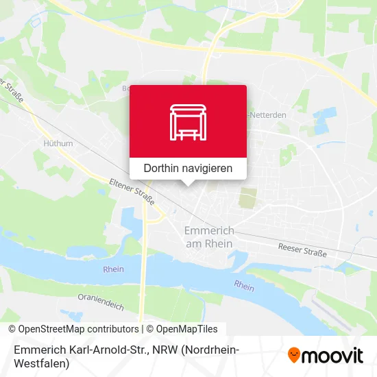 Emmerich Karl-Arnold-Str. Karte