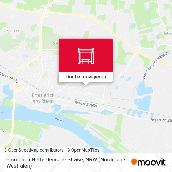 Emmerich Netterdensche Straße Karte