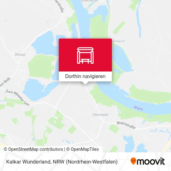 Kalkar Wunderland Karte