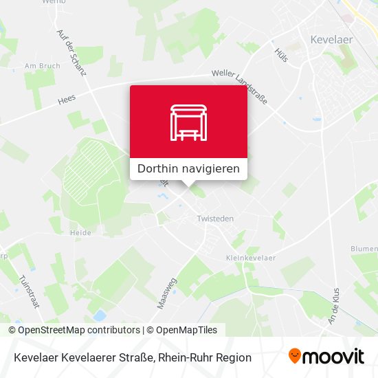 Kevelaer Kevelaerer Straße Karte