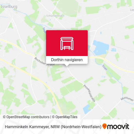 Hamminkeln Kammeyer Karte