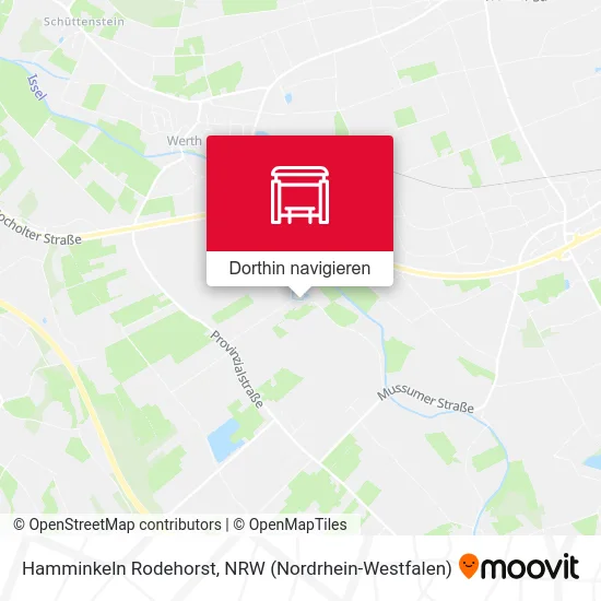 Hamminkeln Rodehorst Karte