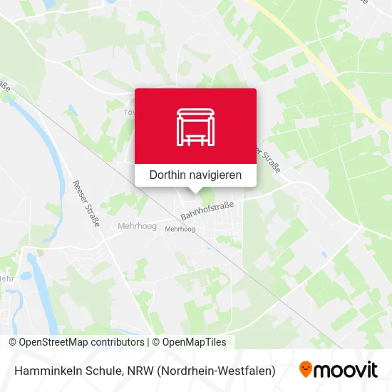 Hamminkeln Schule Karte