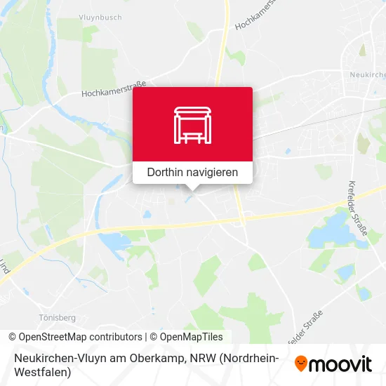 Neukirchen-Vluyn am Oberkamp Karte