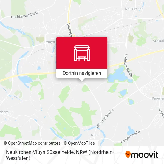 Neukirchen-Vluyn Süsselheide Karte