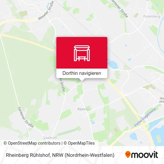 Rheinberg Rühlshof Karte