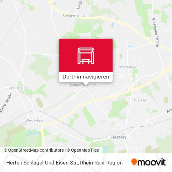 Herten Schlägel-Und Eisen-Str. Karte