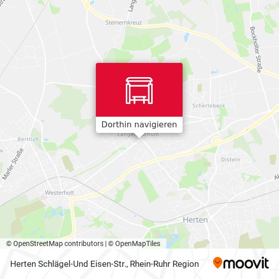 Herten Schlägel-Und Eisen-Str. Karte