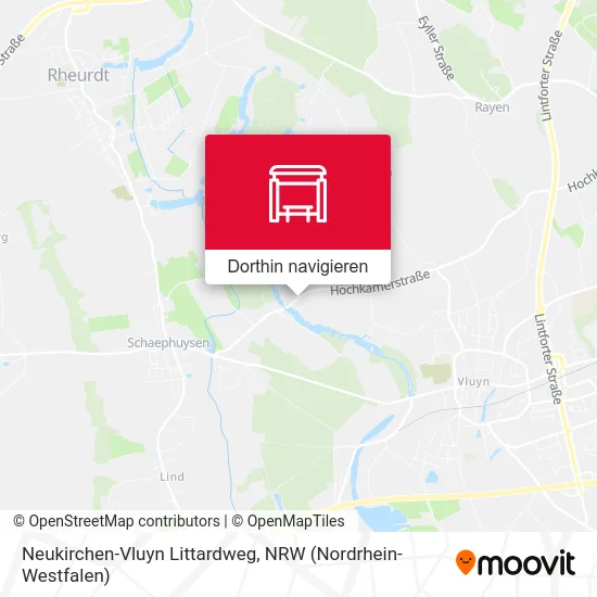 Neukirchen-Vluyn Littardweg Karte