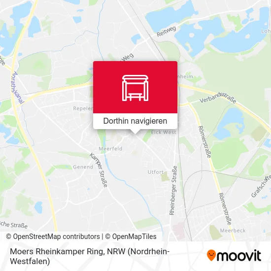 Moers Rheinkamper Ring Karte