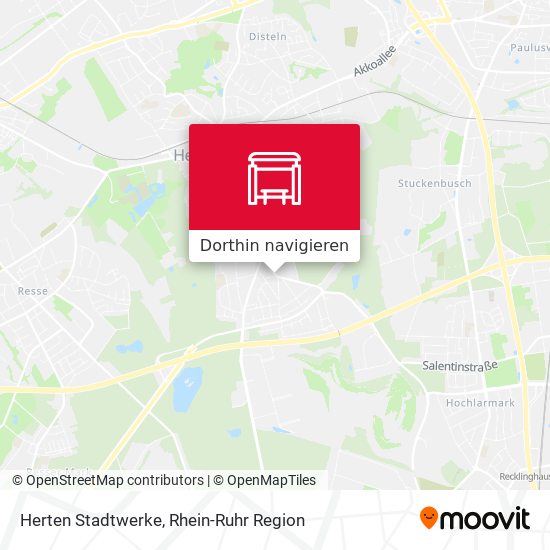 Herten Stadtwerke Karte