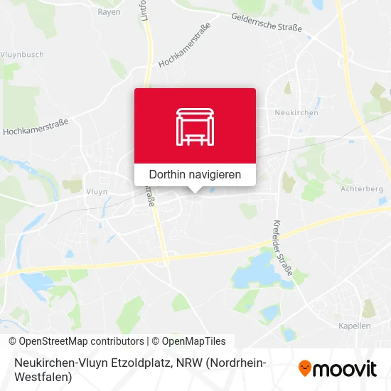 Neukirchen-Vluyn Etzoldplatz Karte