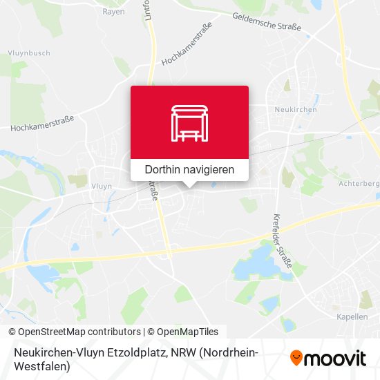 Neukirchen-Vluyn Etzoldplatz Karte