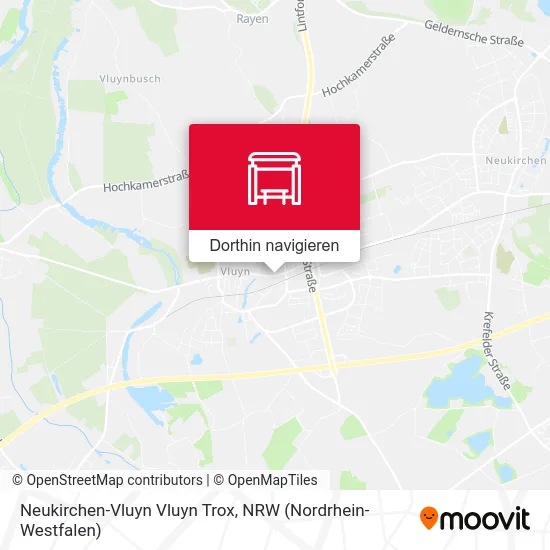 Neukirchen-Vluyn Vluyn Trox Karte