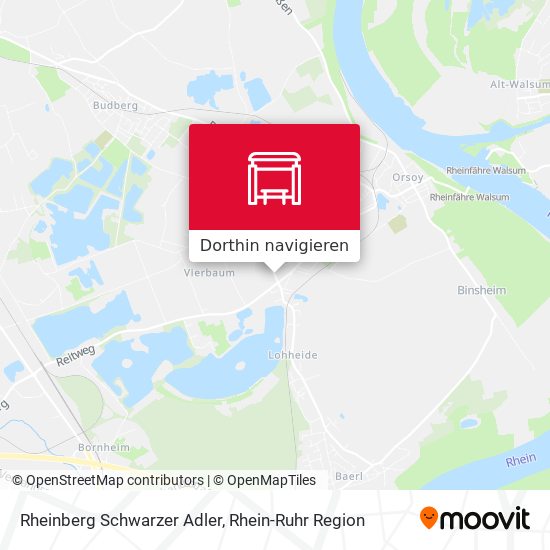 Rheinberg Schwarzer Adler Karte