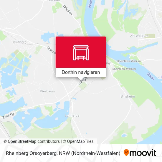 Rheinberg Orsoyerberg Karte