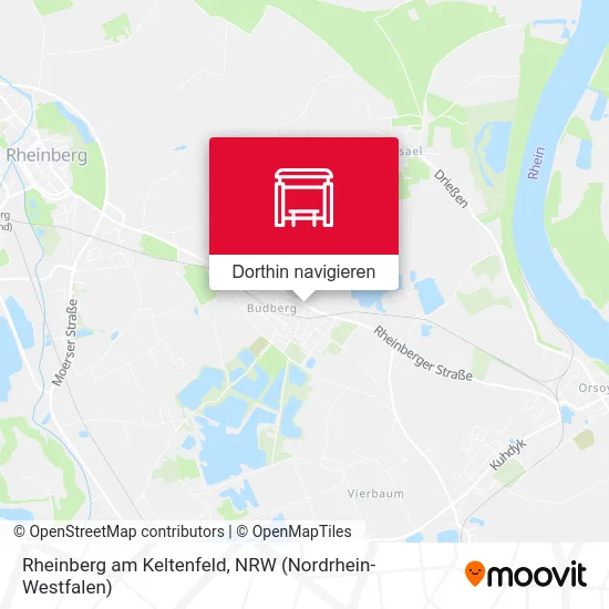 Rheinberg am Keltenfeld Karte