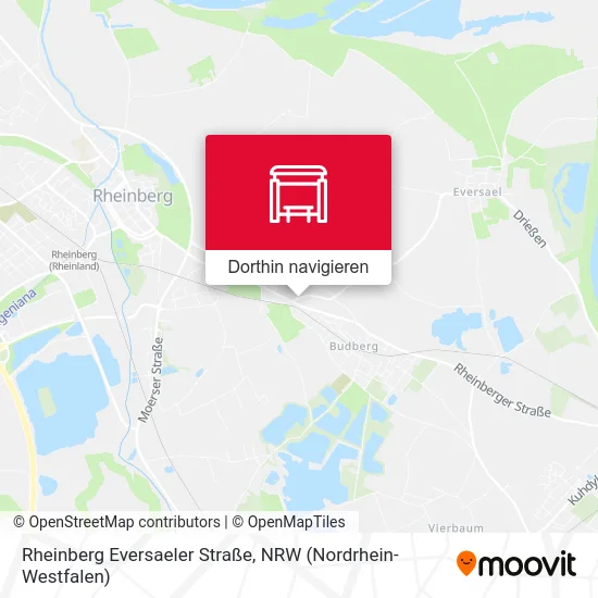 Rheinberg Eversaeler Straße Karte