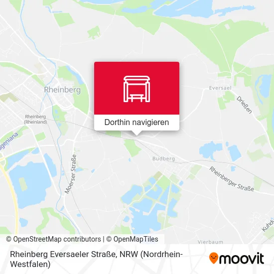 Rheinberg Eversaeler Straße Karte