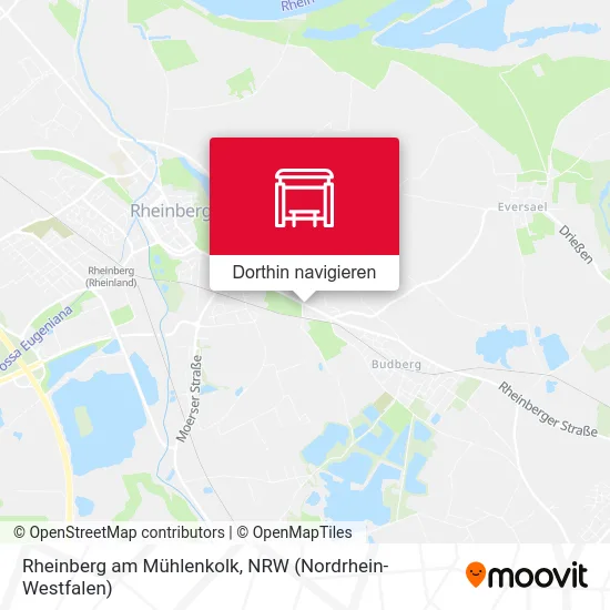 Rheinberg am Mühlenkolk Karte