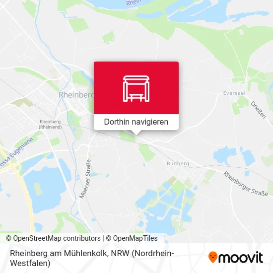 Rheinberg am Mühlenkolk Karte