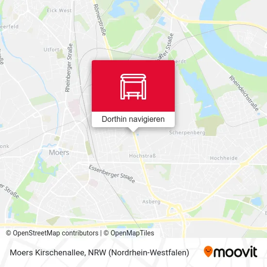 Moers Kirschenallee Karte