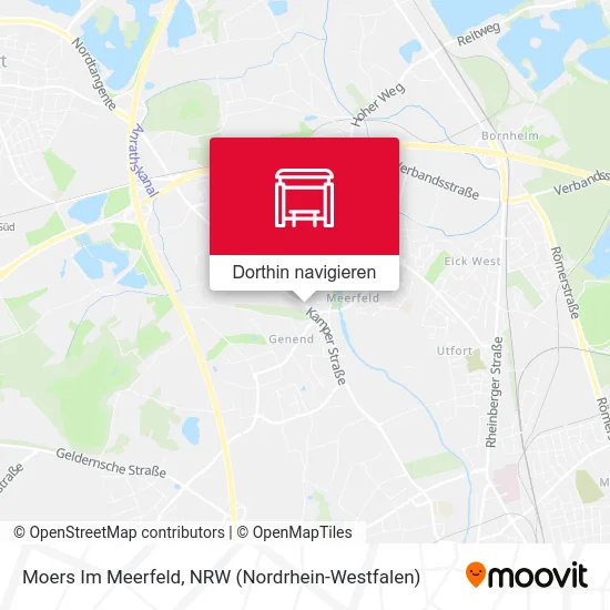 Moers Im Meerfeld Karte