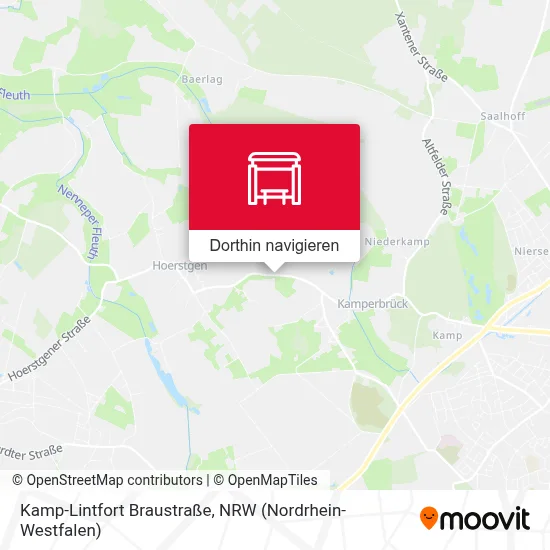 Kamp-Lintfort Braustraße Karte