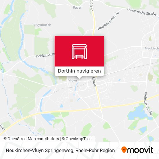 Neukirchen-Vluyn Springenweg Karte