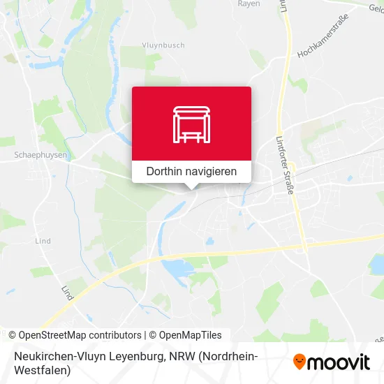 Neukirchen-Vluyn Leyenburg Karte