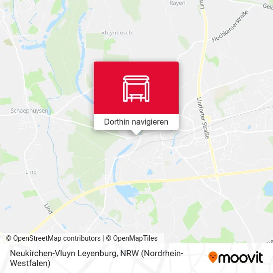 Neukirchen-Vluyn Leyenburg Karte