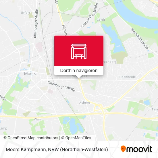 Moers Kampmann Karte