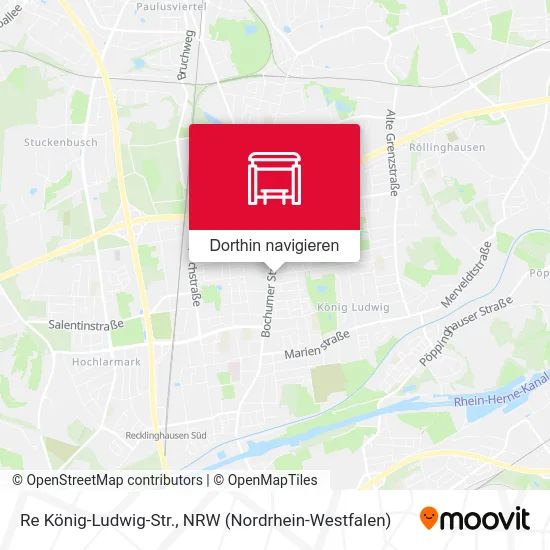 Re König-Ludwig-Str. Karte