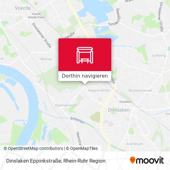 Dinslaken Eppinkstraße Karte