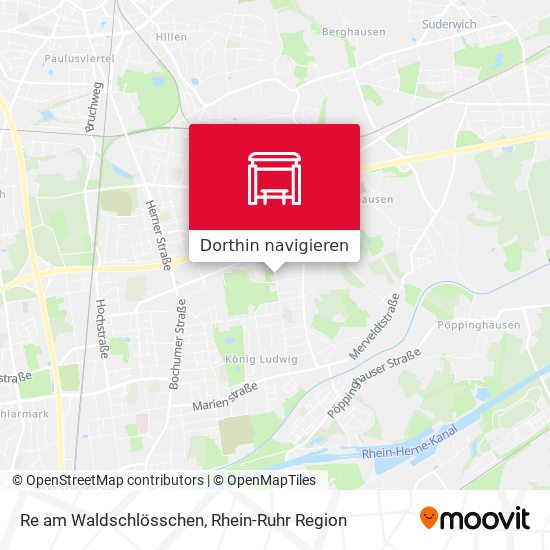 Re am Waldschlösschen Karte