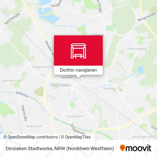 Dinslaken Stadtwerke Karte